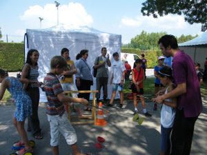 Atelier de jonglage avec diabolos